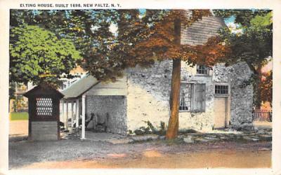 Elting House 1689 New Paltz, New York Postcard
