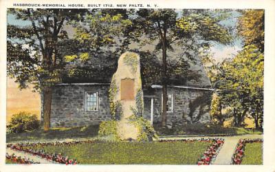 Hasbrouck Memorial House 1712 New Paltz, New York Postcard