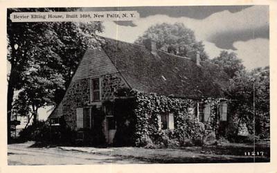 Bevier Elting House 1698 New Paltz, New York Postcard