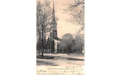 Methodist Episcopal Church Newark, New York Postcard