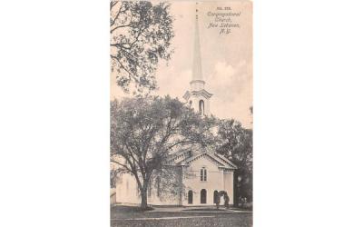 Congregational Church New Lebanon, New York Postcard