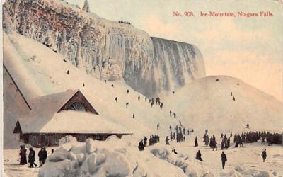 Ice Mountain Niagara Falls, New York Postcard