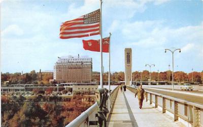 Rainbow Bridge Niagara Falls, New York Postcard