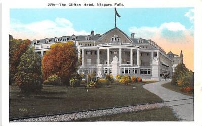 Clifton Hotel Niagara Falls, New York Postcard
