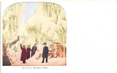 Ice Cave Niagara Falls, New York Postcard