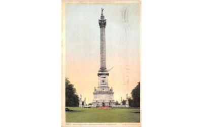 Brock's Monument Niagara Falls, New York Postcard