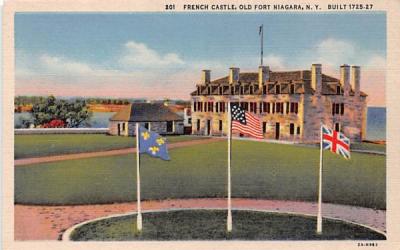 French Castle Niagara Falls, New York Postcard
