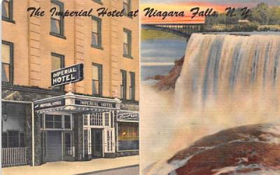 Imperial Hotel Niagara Falls, New York Postcard