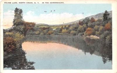 Silver Lake North Creek, New York Postcard