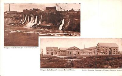 Niagara Falls Power & Manufacturing Co New York Postcard