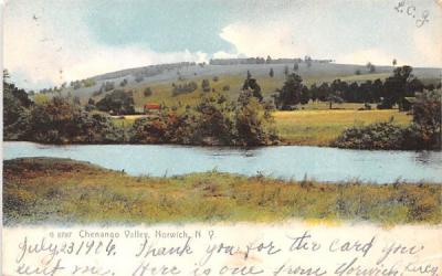 Chenango Valley Norwich, New York Postcard
