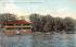Boat House & Pavilion Newburgh, New York Postcard