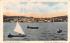 Water View Nyack on the Hudson, New York Postcard