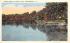 Scenic Shore of Barkley Lake Narrowsburg, New York Postcard