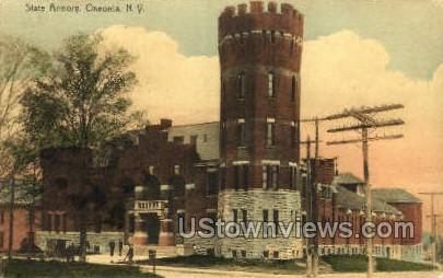 State Armory - Oneonta, New York NY Postcard