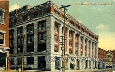 New Oneonts Hotel - Oneonta, New York NY Postcard