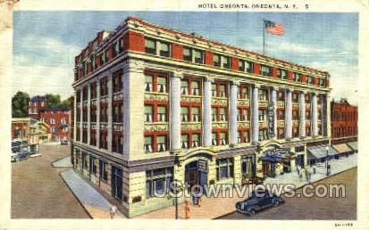 Hotel Oneonta - New York NY Postcard
