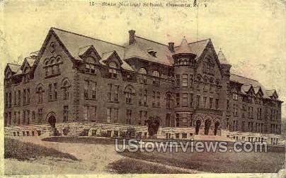 State Normal School - Oneonta, New York NY Postcard