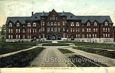 State Normal School - Oneonta, New York NY Postcard