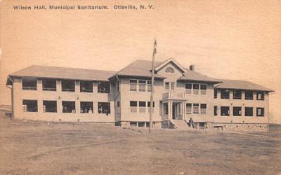 Wilson Hall Otisville, New York Postcard