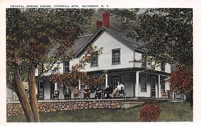 Crystal Spring House Oliverea, New York Postcard