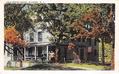 Cold Spring House Oliverea, New York Postcard