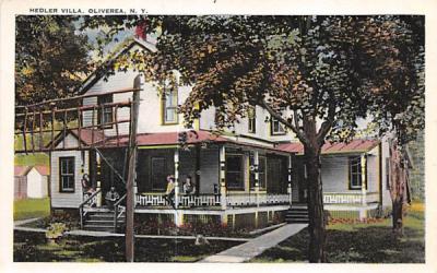 Hedler Villa Oliverea, New York Postcard