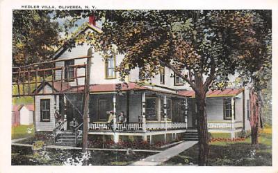 Hedler Villa Oliverea, New York Postcard