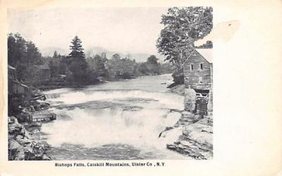 Bishops Falls Olive, New York Postcard