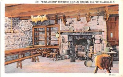 Boulangerie Old Fort Niagara, New York Postcard
