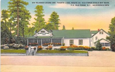 Blarney Stone Inn Old Forge, New York Postcard