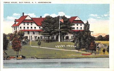 Forge House Old Forge, New York Postcard