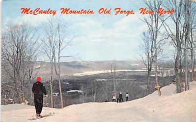 McCauley Mountain Old Forge, New York Postcard