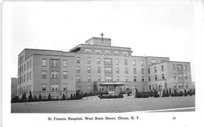 St Francis Hospital Olean, New York Postcard