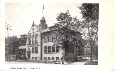Public School No 3 Olean, New York Postcard