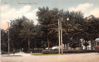 Park View Olean, New York Postcard