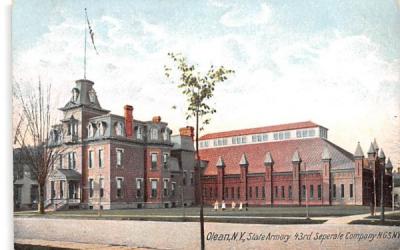 State Armory Olean, New York Postcard