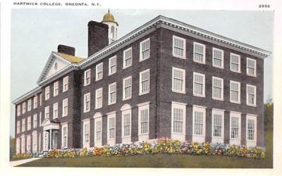 Hartwick College Oneonta, New York Postcard