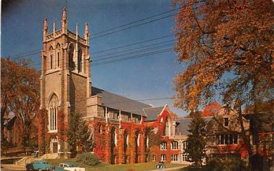 First Methodist Church Oneonta, New York Postcard