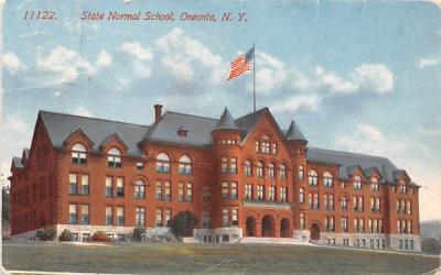State Normal School Oneonta, New York Postcard
