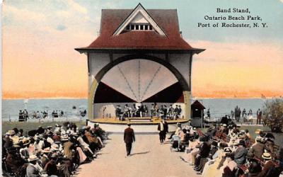 Band Stand Ontario Beach, New York Postcard
