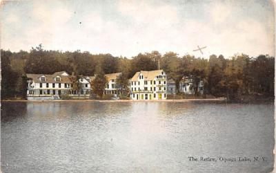 The Retlaw Oquaga Lake, New York Postcard