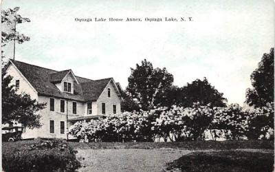 Oquaga Lake House Annex New York Postcard