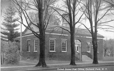 United States Post Office Orchard Park, New York Postcard