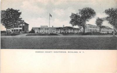 Oswego County Sanatorium New York Postcard