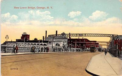 New Lower Bridge Oswego, New York Postcard