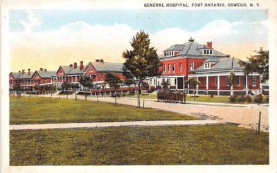 General Hospital Oswego, New York Postcard