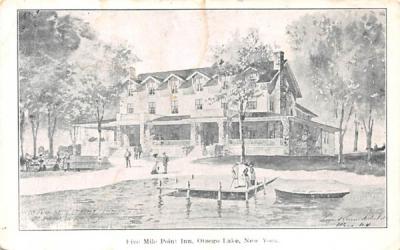 Five Mile Point Inn Otsego Lake, New York Postcard
