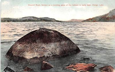 Council Rock Otsego Lake, New York Postcard