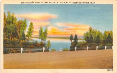 Lake Delta on the Rome Otter Lake, New York Postcard